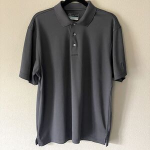 Men’s Dark Gray PGA Tour, “Air Flux”, lightweight Polo. Size Large.